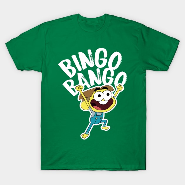 Bingo Bango T-Shirt by Whitelaw Comics